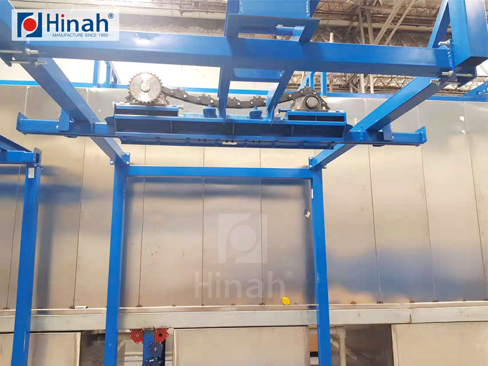 Features and advantages of powder coating line accumulation conveying line (2)