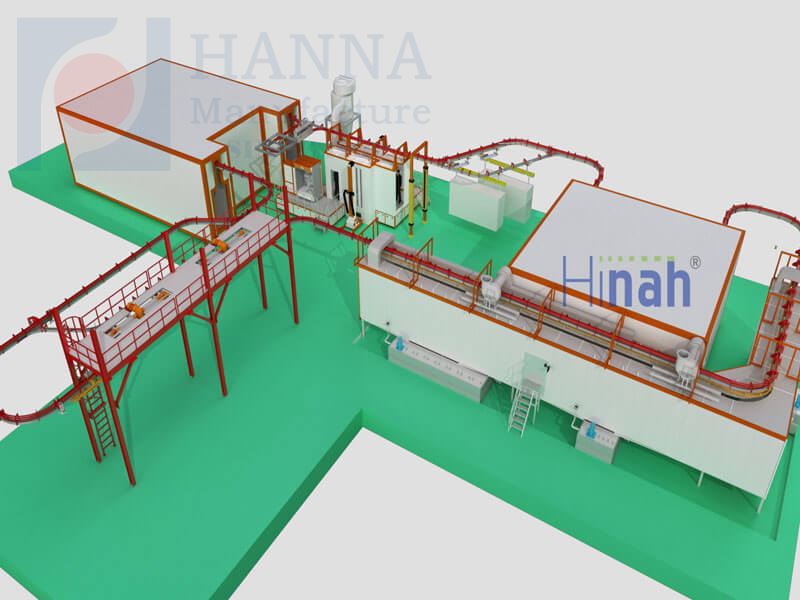 Power And Free Overhead Conveyor System