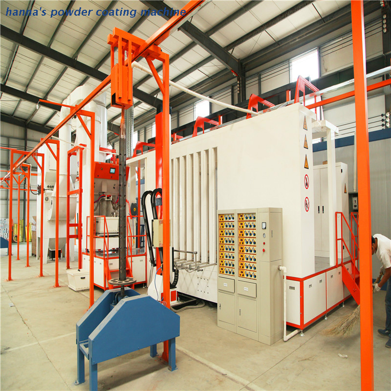 Fast automatic color change spraying booth (4)