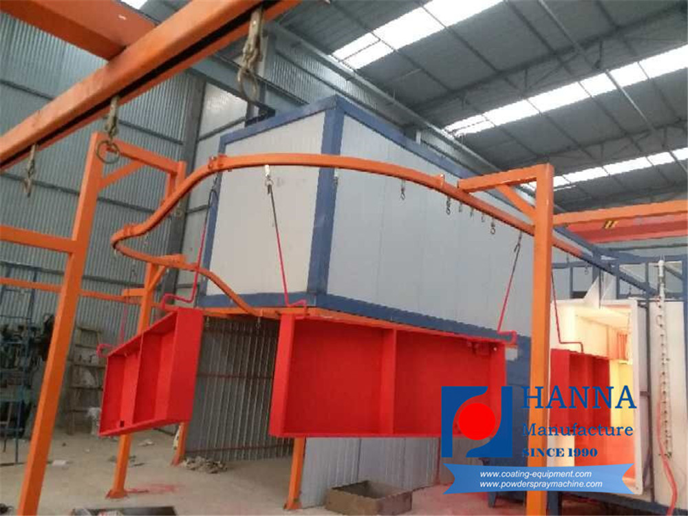 Agricultural machinery coating line