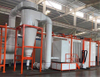 Fast Color Change Powder Coating Booth
